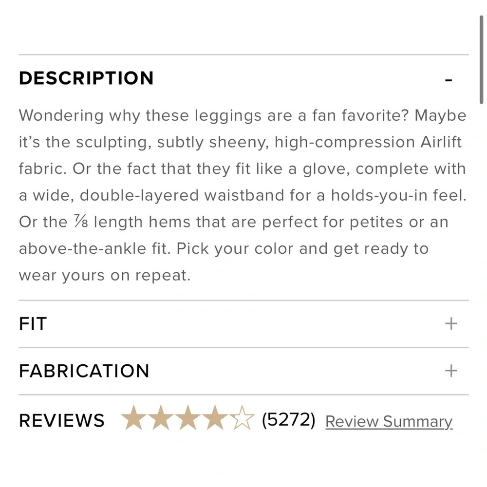 ALO Yoga 7/8 High-Waist Airlift Leggings - Picture 3 of 6